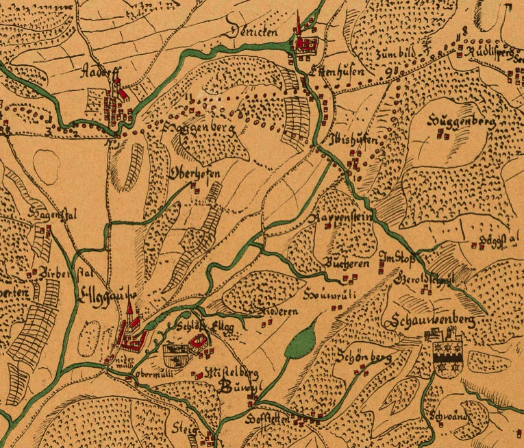 Gygerkarte von Ettenhausen